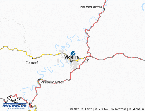Mapa MICHELIN Farroupilha - ViaMichelin