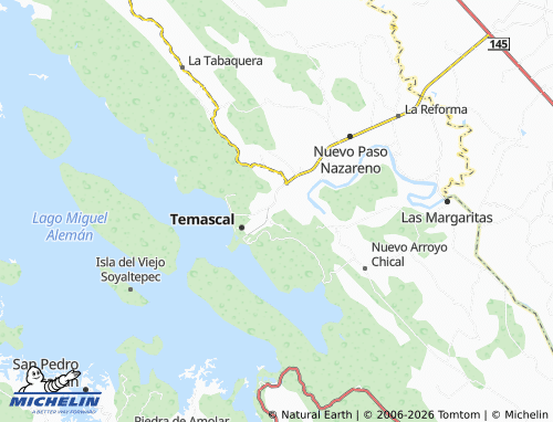 Mappa MICHELIN Obrera Campesina y Popular - ViaMichelin