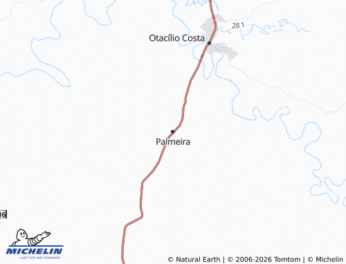 Mapa MICHELIN Palmeira - ViaMichelin