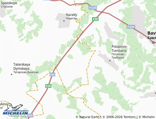 MICHELIN-Landkarte Klyuchevka - ViaMichelin