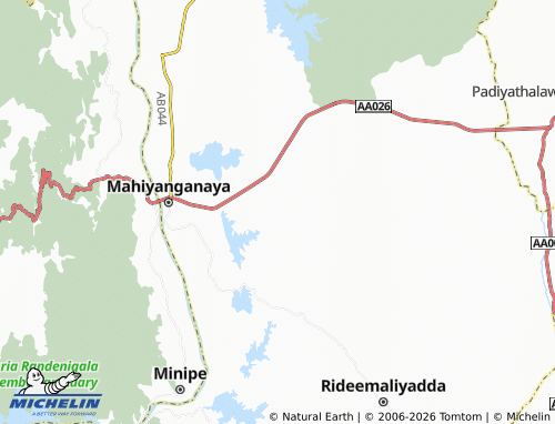 MICHELIN-Landkarte Senevigama - ViaMichelin