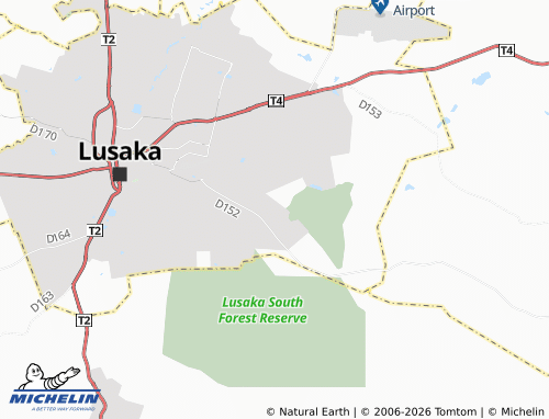 Mapa MICHELIN Bauleni - ViaMichelin