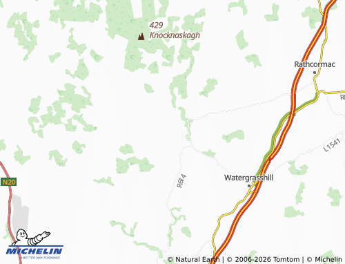 Mapa MICHELIN Glenville - ViaMichelin