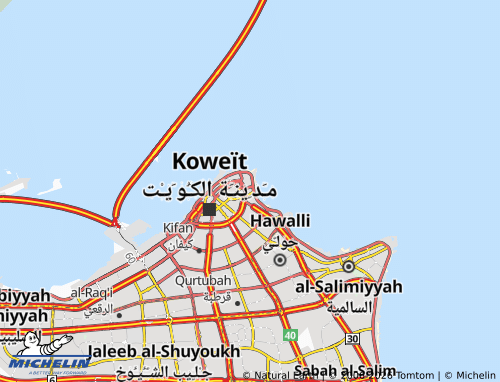 Kaart MICHELIN Bunayd al-Qar 3 - ViaMichelin
