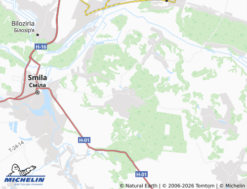 Mapa MICHELIN Sunky - ViaMichelin