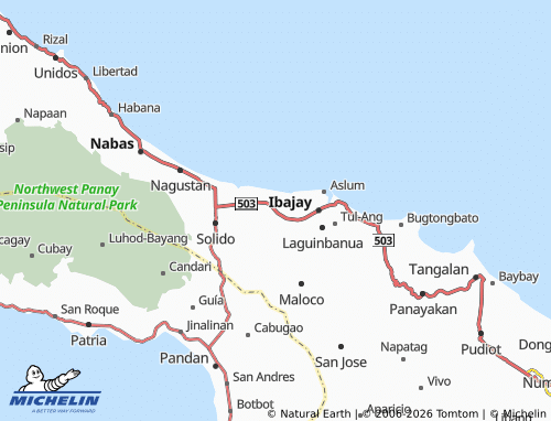 MICHELIN Tagbaya map - ViaMichelin