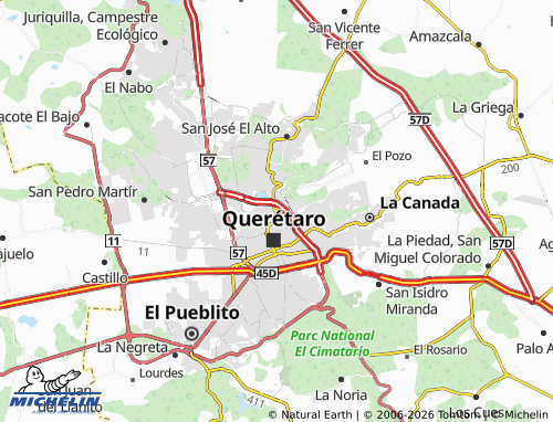Mappa MICHELIN Quintas La Laborcilla - ViaMichelin