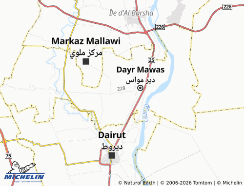 Mappa MICHELIN Tanouf - ViaMichelin