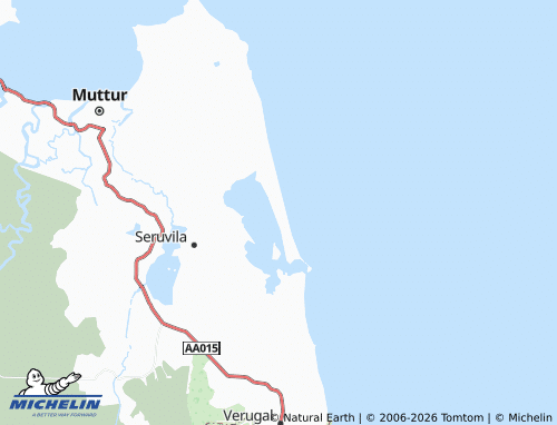 Mappa MICHELIN Uppooral - ViaMichelin