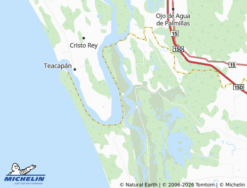 Mapa MICHELIN El Roblito - ViaMichelin