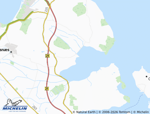 Mappa MICHELIN Egenæs Huse - ViaMichelin