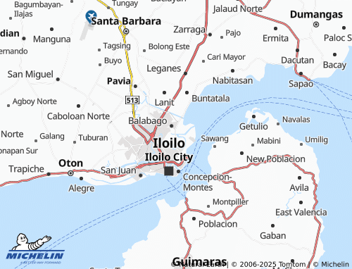 MICHELIN-Landkarte Banuyao - ViaMichelin