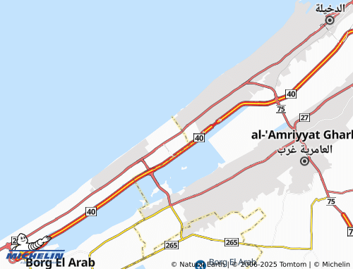 Mappa MICHELIN Mintaqat Hawwarah - ViaMichelin