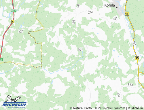 MICHELIN-Landkarte Adila - ViaMichelin