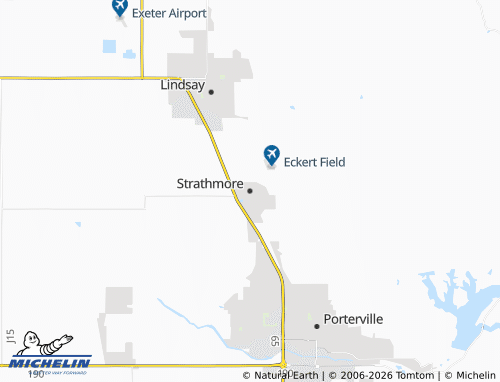 Mappa MICHELIN Strathmore - ViaMichelin