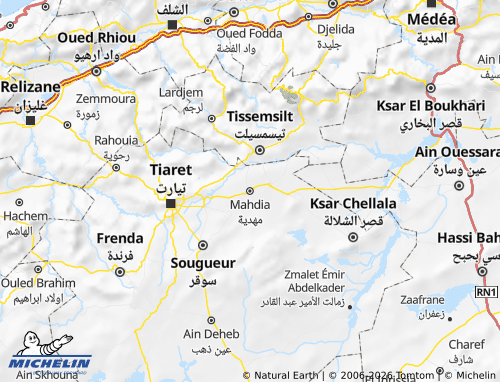 Kaart MICHELIN Mahdiyyah - ViaMichelin