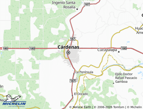 Mappa MICHELIN Infonavit Loma Bonita - ViaMichelin