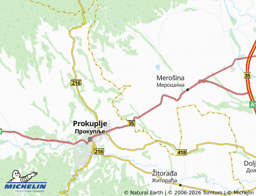 Mapa MICHELIN Arbanasce - ViaMichelin