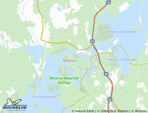 MICHELIN Mattön map - ViaMichelin