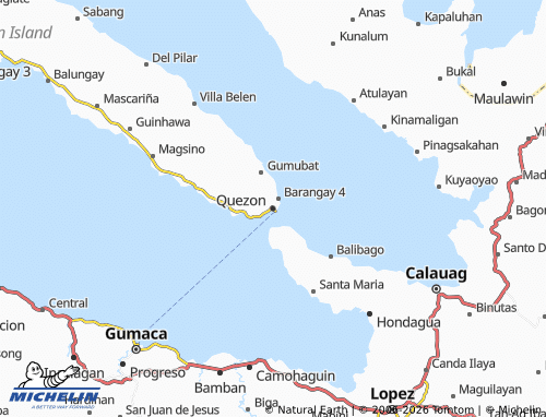 Mappa MICHELIN Quezon - ViaMichelin