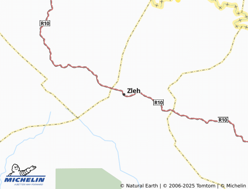 MICHELIN Zleh map - ViaMichelin