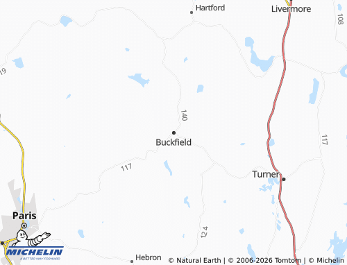 Mappa MICHELIN Buckfield - ViaMichelin