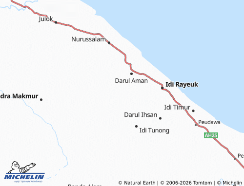Mappa MICHELIN Alue Dalam - ViaMichelin