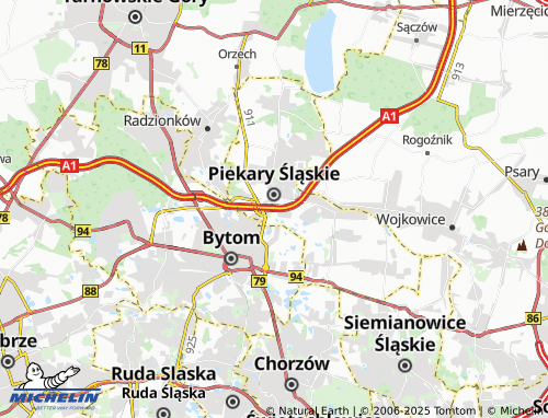 Mapa MICHELIN Szarlej - ViaMichelin