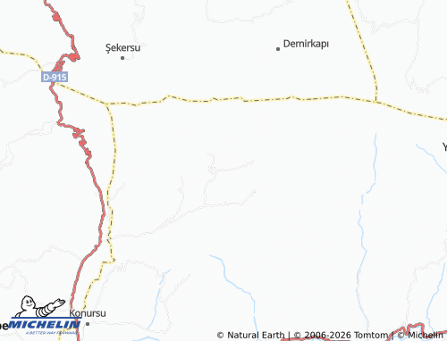 MICHELIN-Landkarte Armutlu - ViaMichelin