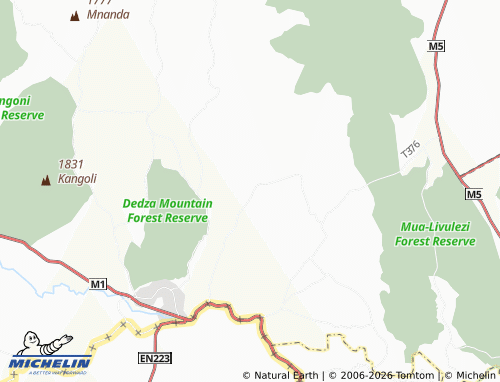 MICHELIN Chilasamongo map - ViaMichelin