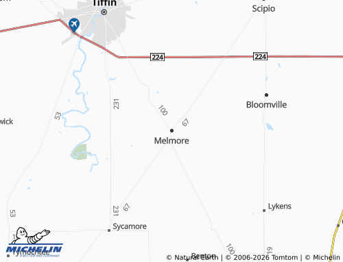 Mapa MICHELIN Melmore - ViaMichelin
