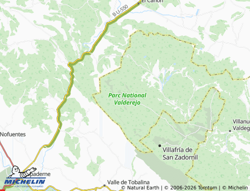 MICHELIN Lahoz map - ViaMichelin