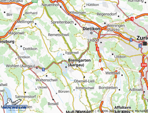 Carte MICHELIN Widen - ViaMichelin