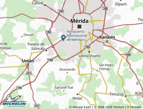 Mappa MICHELIN Nueva San José Tecoh - ViaMichelin