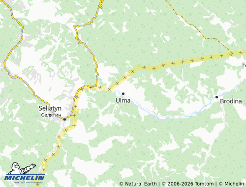 Carte MICHELIN Ulma - ViaMichelin