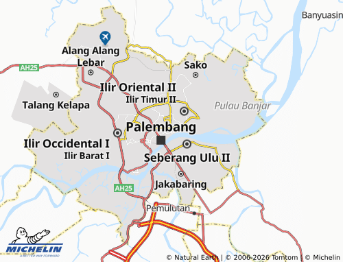 MICHELIN-Landkarte Kuto Batu - ViaMichelin