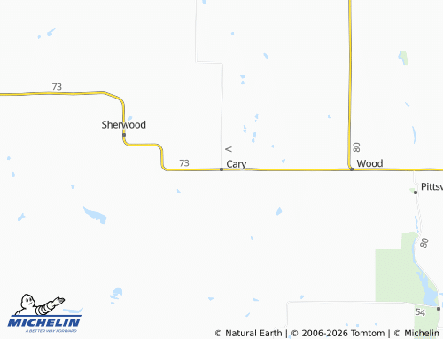 Mappa MICHELIN Cary - ViaMichelin