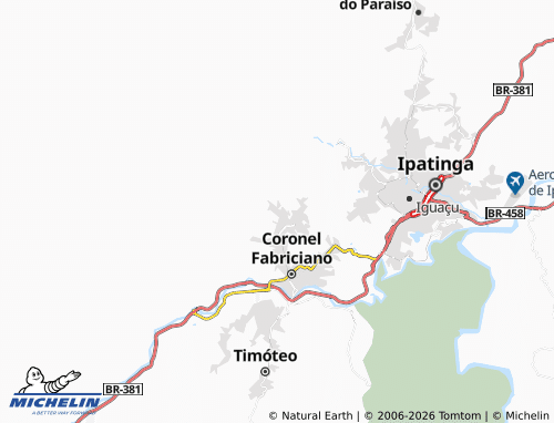 Mapa MICHELIN Manoel Maia - ViaMichelin