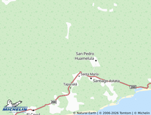 Mappa MICHELIN Río Papaya - ViaMichelin