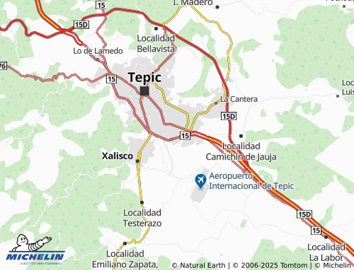 MICHELIN Área de Cultivo map - ViaMichelin
