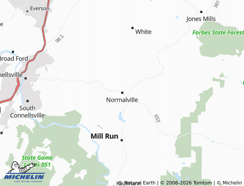 Carte MICHELIN Normalville - ViaMichelin