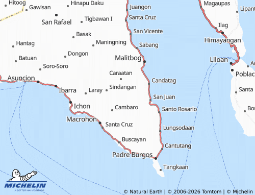 MICHELIN Laca map - ViaMichelin
