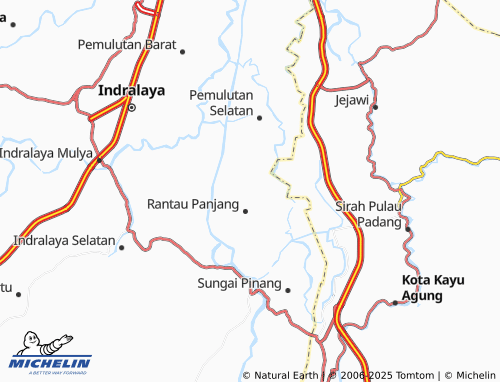 MICHELIN Sejangko II map - ViaMichelin