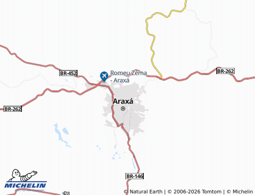 MICHELIN Domingos Zema map - ViaMichelin