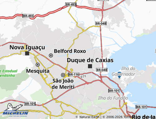Mappa MICHELIN Vila Colúmbia - ViaMichelin