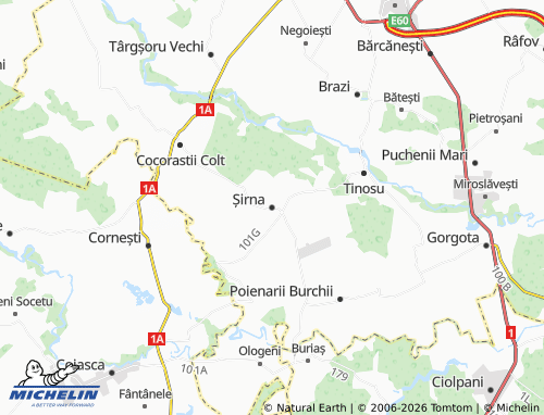 Mappa MICHELIN Șirna - ViaMichelin