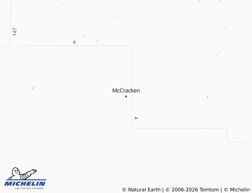 Mappa MICHELIN McCracken - ViaMichelin
