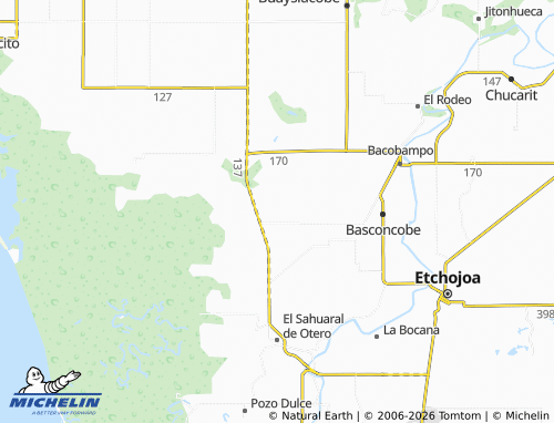 Mapa MICHELIN Mocorua - ViaMichelin