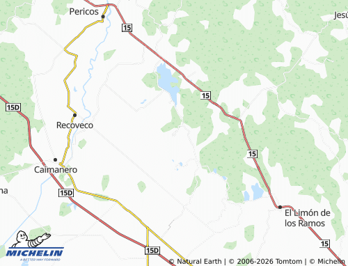 Mapa MICHELIN El Aguaje de Pericos - ViaMichelin