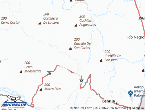 Mappa MICHELIN El Tesoro - ViaMichelin